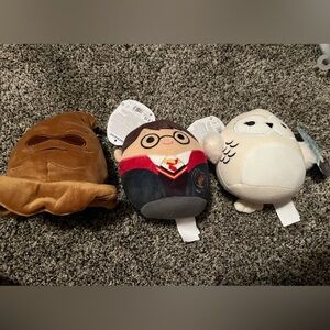 Set of three Harry Potter Squishmallows